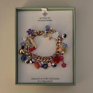 ATTERRI Multicolor Charm Bracelet